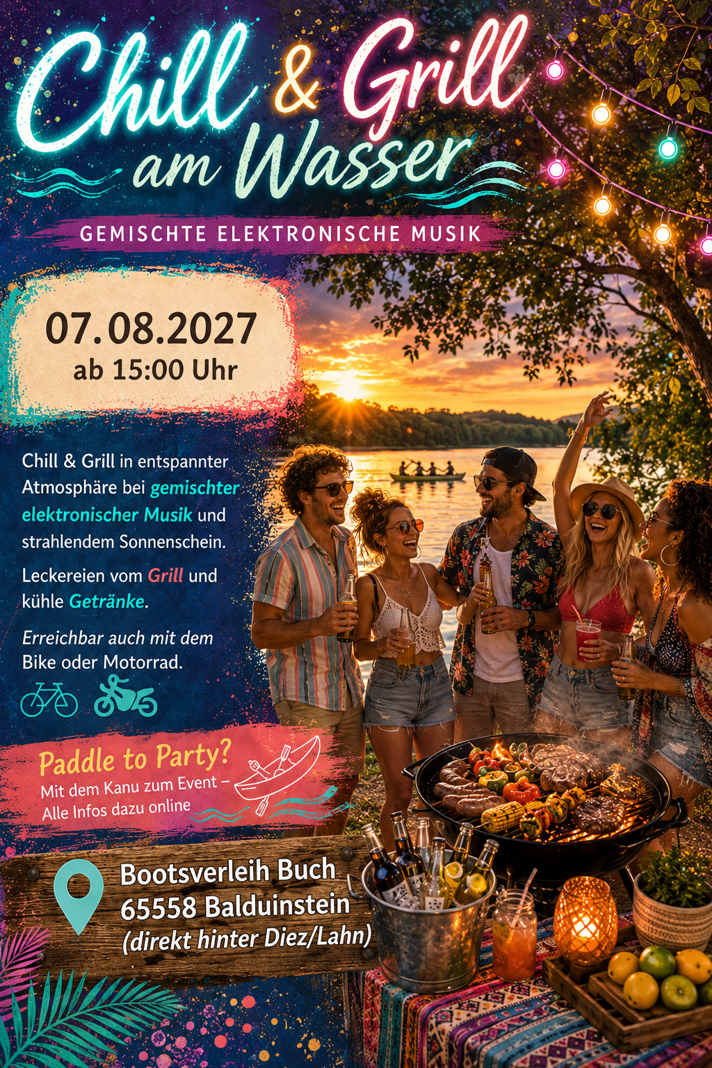 Chill & Gill - Elektronische Musik am Wasser